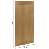 J&K Butterscotch B8 Dummy Door Panel 18" W x 36" H