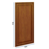 J&K Mocha Glazed K10 Dummy Door Panel 18" W x 36" H