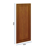 J&K Mocha Glazed K10 Dummy Door Panel 18" W x 42" H