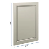 J&K Pebble B6 Dummy Door Panel 21" W x 30" H