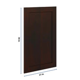 J&K Java Coffee S1 Dummy Door Panel 21" W x 36" H