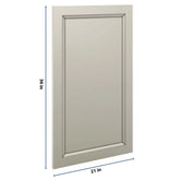 J&K Pebble B6 Dummy Door Panel 21" W x 36" H
