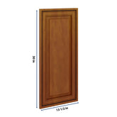 J&K Mocha Glazed K10 Dummy Door Panel 13 1/2" W x 30" H