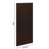 J&K Java Coffee S1 Dummy Door Panel 13 1/2" W x 30" H
