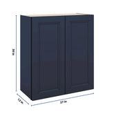 J&K Naval B7 Double Door Wall Cabinet - 27" W x 30" H