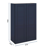 J&K Naval B7 Double Door Wall Cabinet - 27" W x 42" H