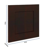 J&K Java Coffee S1 Dummy Door Panel 15" W x 15" H
