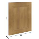 J&K Butterscotch B8 Dummy Door Panel 15" W x 18" H