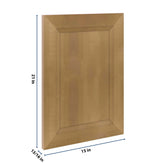 J&K Butterscotch B8 Dummy Door Panel 15" W x 21" H