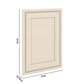 J&K Pearl Glazed H9 Dummy Door Panel 15" W x 21" H