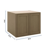 J&K Hazel H8 Refrigerator Wall Cabinet - 30" W x 24" H x 27" D