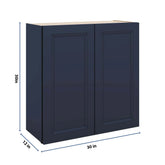 J&K Naval B7 Double Door Wall Cabinet - 30" W x 30" H