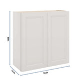 J&K Pure B5 Double Door Wall Cabinet - 30" W x 30" H