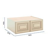 j-k-creme-glazed-a7-refrigerator-wall-cabinet-33-w-x-12-h-x-27-d