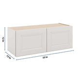 J&K Pure B5 Double Door Wall Cabinet - 33" W x 12" H