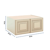 j-k-creme-glazed-a7-refrigerator-wall-cabinet-33-w-x-15-h-x-27-d