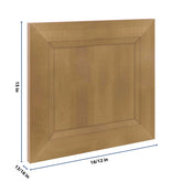J&K Butterscotch B8 Dummy Door Panel 16 1/2" W x 15" H