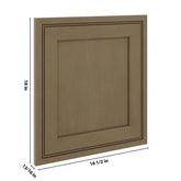 J&K Hazel H8 Dummy Door Panel 16 1/2" W x 18" H
