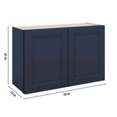 J&K Naval B7 Double Door Wall Cabinet - 33" W x 21" H