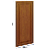 J&K Mocha Glazed K10 Dummy Door Panel 16 1/2" W x 36" H