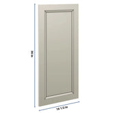 J&K Pebble B6 Dummy Door Panel 16 1/2" W x 36" H
