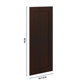 J&K Java Coffee S1 Dummy Door Panel 16 1/2" W x 42" H
