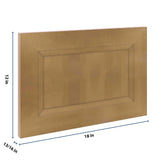 J&K Butterscotch B8 Dummy Door Panel 18" W x 12" H