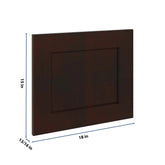 J&K Java Coffee S1 Dummy Door Panel 18" W x 15" H