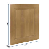 J&K Butterscotch B8 Dummy Door Panel 18" W x 21" H