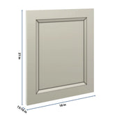 J&K Pebble B6 Dummy Door Panel 18" W x 21" H