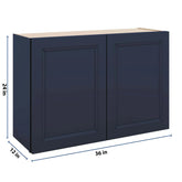 J&K Naval B7 Double Door Wall Cabinet - 36" W x 24" H