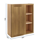 J&K Butterscotch B8 Blind Wall Cabinet - 30" W x 36" H