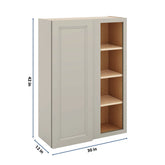 J&K Pebble B6 Blind Wall Cabinet - 30" W x 42" H