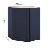 J&K Naval B7 Wall Diagonal Cabinet - 24" W x 30" H