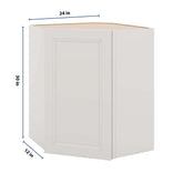 J&K Pure B5 Wall Diagonal Cabinet - 24" W x 30" H