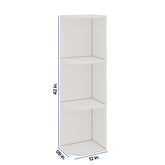 Modernform Cabinet White Shaker 09" W X 42" H X 12" D Wall Open End Cabinet