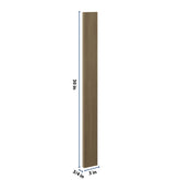J&K Hazel H8 Wall Filler 3" W x 30" H