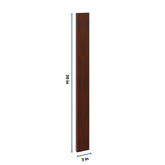 J&K Mahogany J5 Wall Filler 3" W x 30" H