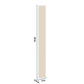 J&K Pearl Glazed H9 Wall Filler 3" W x 30" H