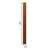 J&K Mocha Glazed K10 Wall Filler 3" W x 36" H