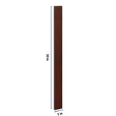 J&K Mahogany J5 Wall Filler 3" W x 36" H