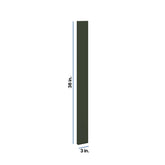 Modernform Cabinet Slim Sage Green 3" W X 36" H Wall Filler