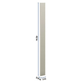 J&K Pebble B6 Wall Filler 3" W x 42" H
