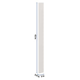 J&K Pure B5 Wall Filler 3" W x 42" H