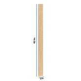 Modernform Cabinet Natural Oak 3" W X 42" H Wall Filler