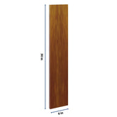 J&K Mocha Glazed K10 Wall Filler 6" W x 30" H