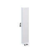 Modernform Cabinet Matte White 6" W X 30" H Wall Filler