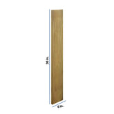 Modernform Cabinet Natural Shaker 6" W X 36" H Wall Filler