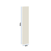 Modernform Cabinet Slim Dove White 6" W X 36" H Wall Filler
