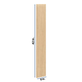 Modernform Cabinet Natural Oak 6" W X 42" H Wall Filler